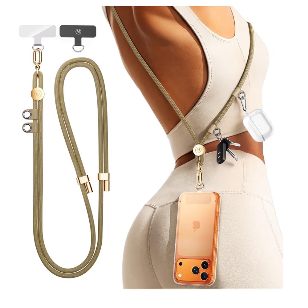 Manna Joy Phone Lanyard Crossbody Strap NWT